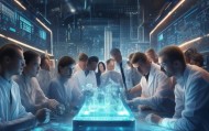 科技背景制作，改变未来的方式