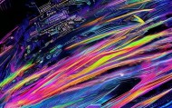 炫酷科技动态壁纸跑马灯